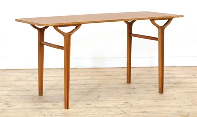 Lot 435 - A Danish 'AX Model 6950' teak coffee table