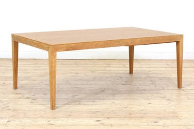 Lot 388 - A Danish oak coffee table