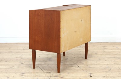 Lot 338 - A Danish teak dressing chest