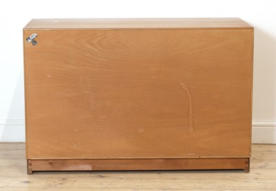 Lot 339 - A Danish teak wall unit