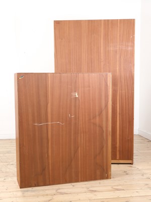 Lot 339 - A Danish teak wall unit