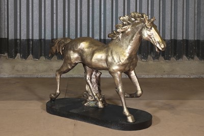 Lot 42 - A cast iron figure of a horse