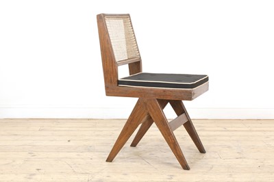Lot 205 - A teak armless chair