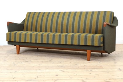 Lot 419 - A Danish sofa bed