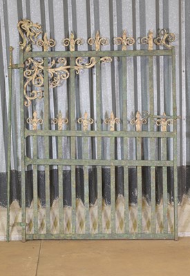 Lot 40 - A wrought-iron gate