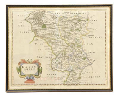 Lot 523 - A map of Darbyshire