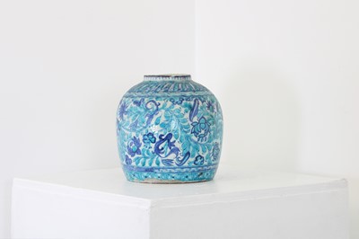 Lot 175 - A Multan pottery jar