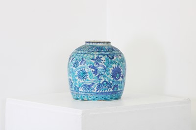 Lot 175 - A Multan pottery jar