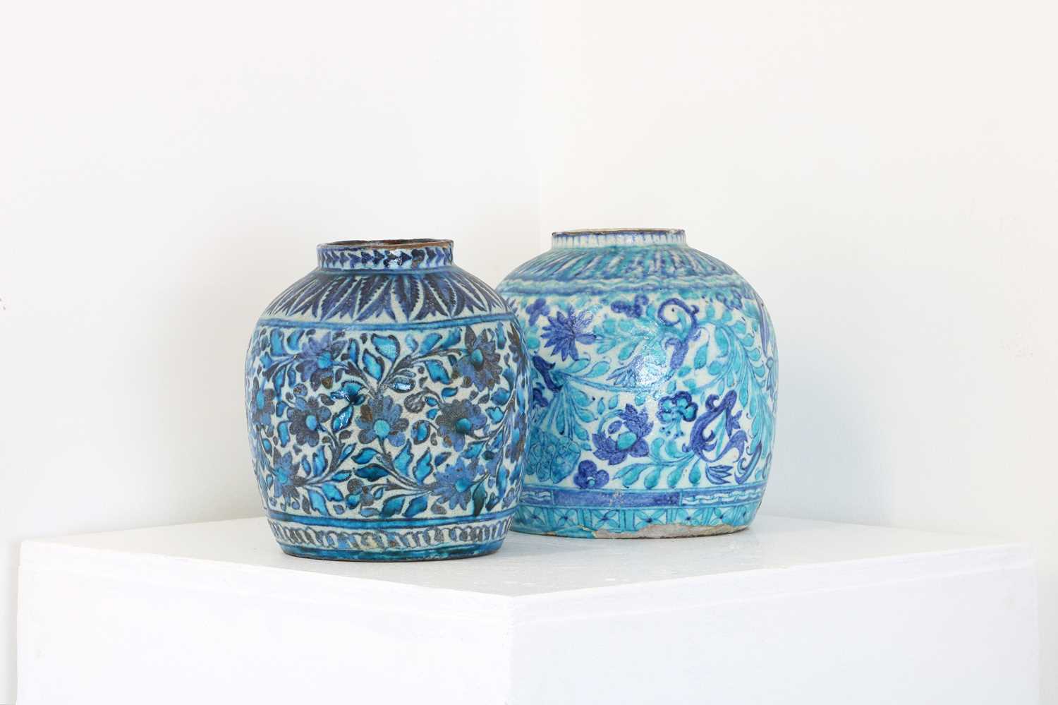 Lot 175 - A Multan pottery jar