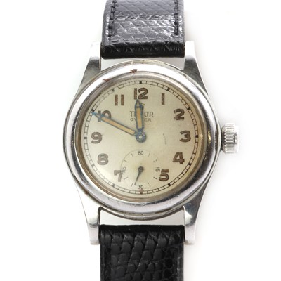 Lot 225 - A Tudor 'Oyster' mechanical strap watch