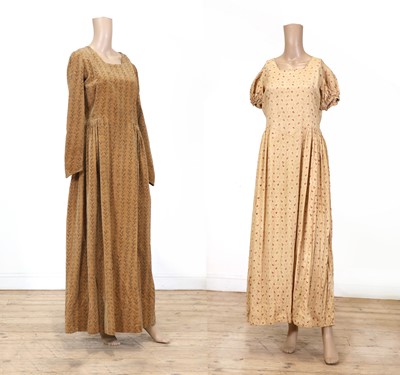 Lot 141 - Two Barron and Larcher hand-blocked dresses