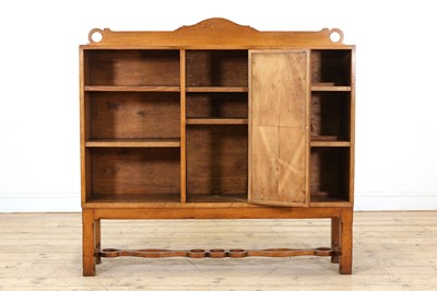 Lot 41 - An oak bookcase