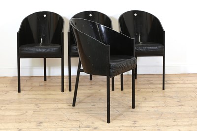 Lot 538 - Four 'Costes' tub chairs