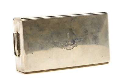 Lot 21 - A silver sandwich box