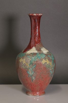 Lot 73 - A Sèvres glazed stoneware vase