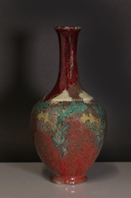 Lot 73 - A Sèvres glazed stoneware vase