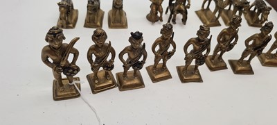 Lot 244 - Anglo-Indian chess pieces
