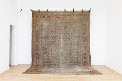 Lot 464 - A Persian wool carpet