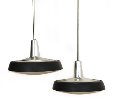 Lot 545 - A pair of Marlin hanging lights