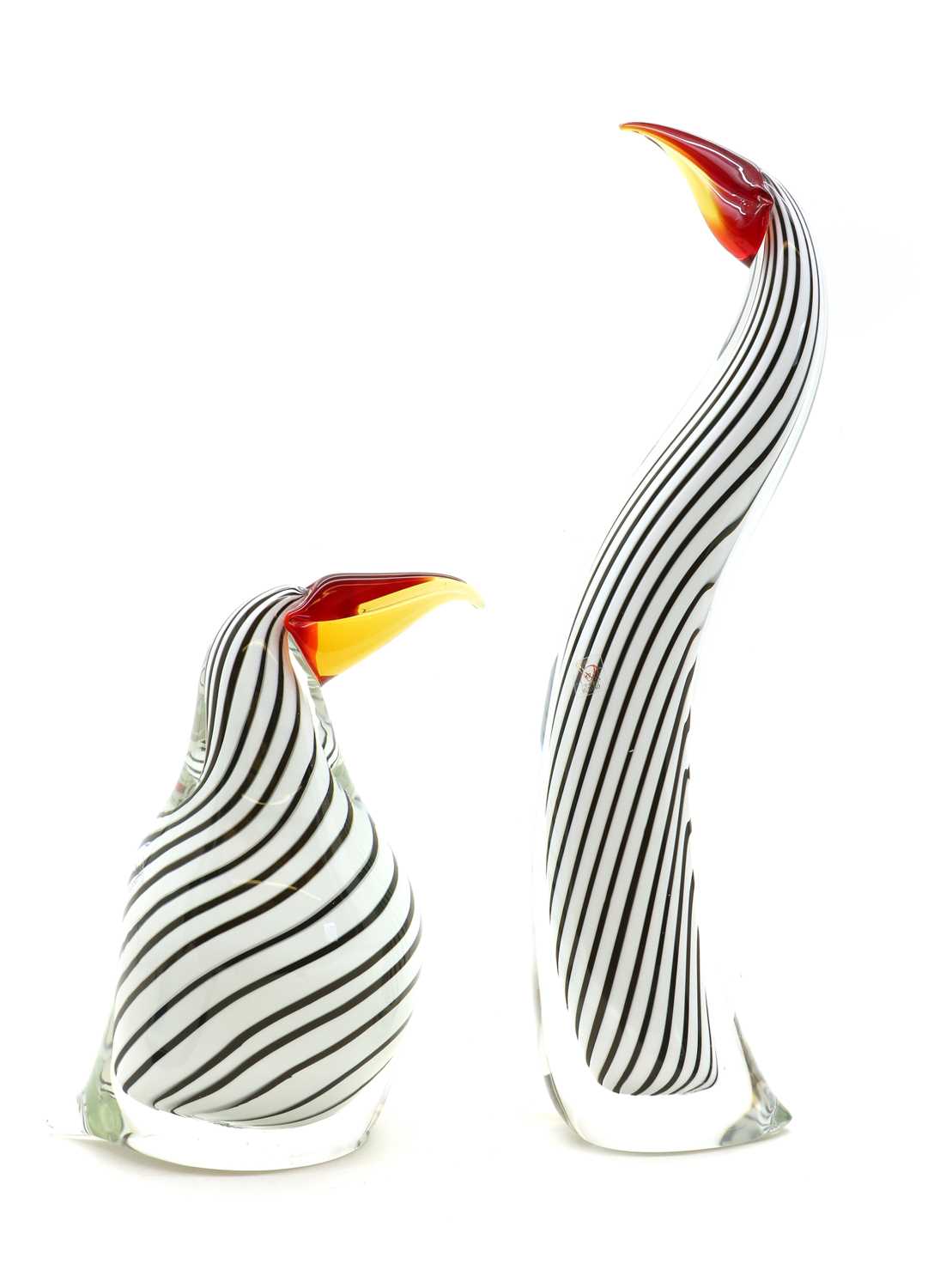 Lot 411 - A Murano Formia glass sculpture