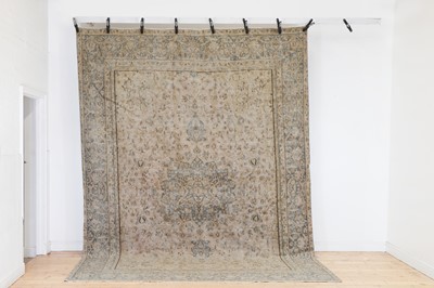 Lot 90 - A Persian wool carpet