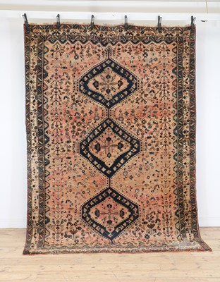 Lot 384 - A Qashqai carpet