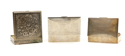 Lot 35 - An Iranian silver box