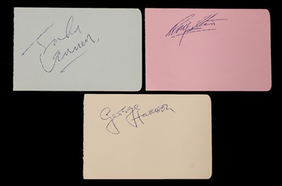 Lot 225 - The Beatles: autographs