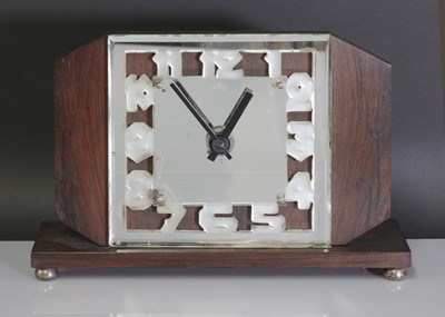 Lot 176 - An Art Deco ATO Clock Company mantel clock