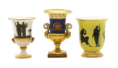 Lot 332 - A Dihl et Guerhard Neoclassical porcelain vase
