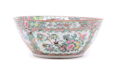 Lot 221 - A Chinese Canton famille rose porcelain bowl