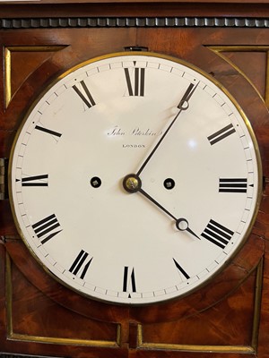 Lot 126 - A George IV mahogany bracket clock by John Peterkin of London