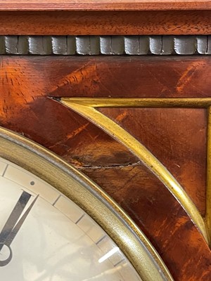 Lot 126 - A George IV mahogany bracket clock by John Peterkin of London