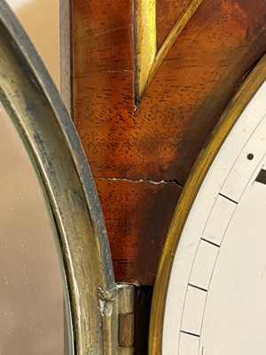 Lot 126 - A George IV mahogany bracket clock by John Peterkin of London