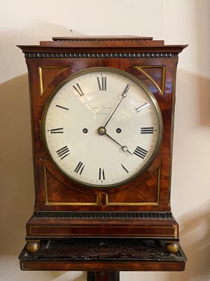Lot 126 - A George IV mahogany bracket clock by John Peterkin of London