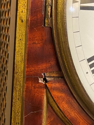 Lot 126 - A George IV mahogany bracket clock by John Peterkin of London