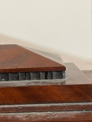 Lot 126 - A George IV mahogany bracket clock by John Peterkin of London