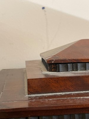 Lot 126 - A George IV mahogany bracket clock by John Peterkin of London