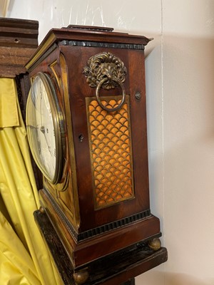 Lot 126 - A George IV mahogany bracket clock by John Peterkin of London