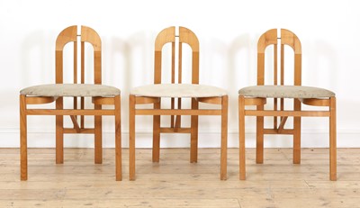 Lot 554 - Three cedar and ash chairs