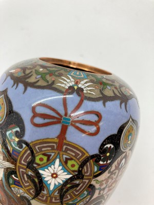 Lot 94 - A Japanese Kutani vase