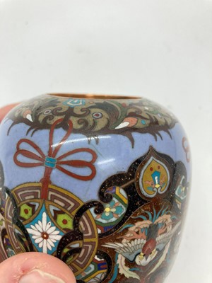Lot 94 - A Japanese Kutani vase