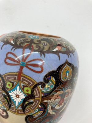 Lot 94 - A Japanese Kutani vase
