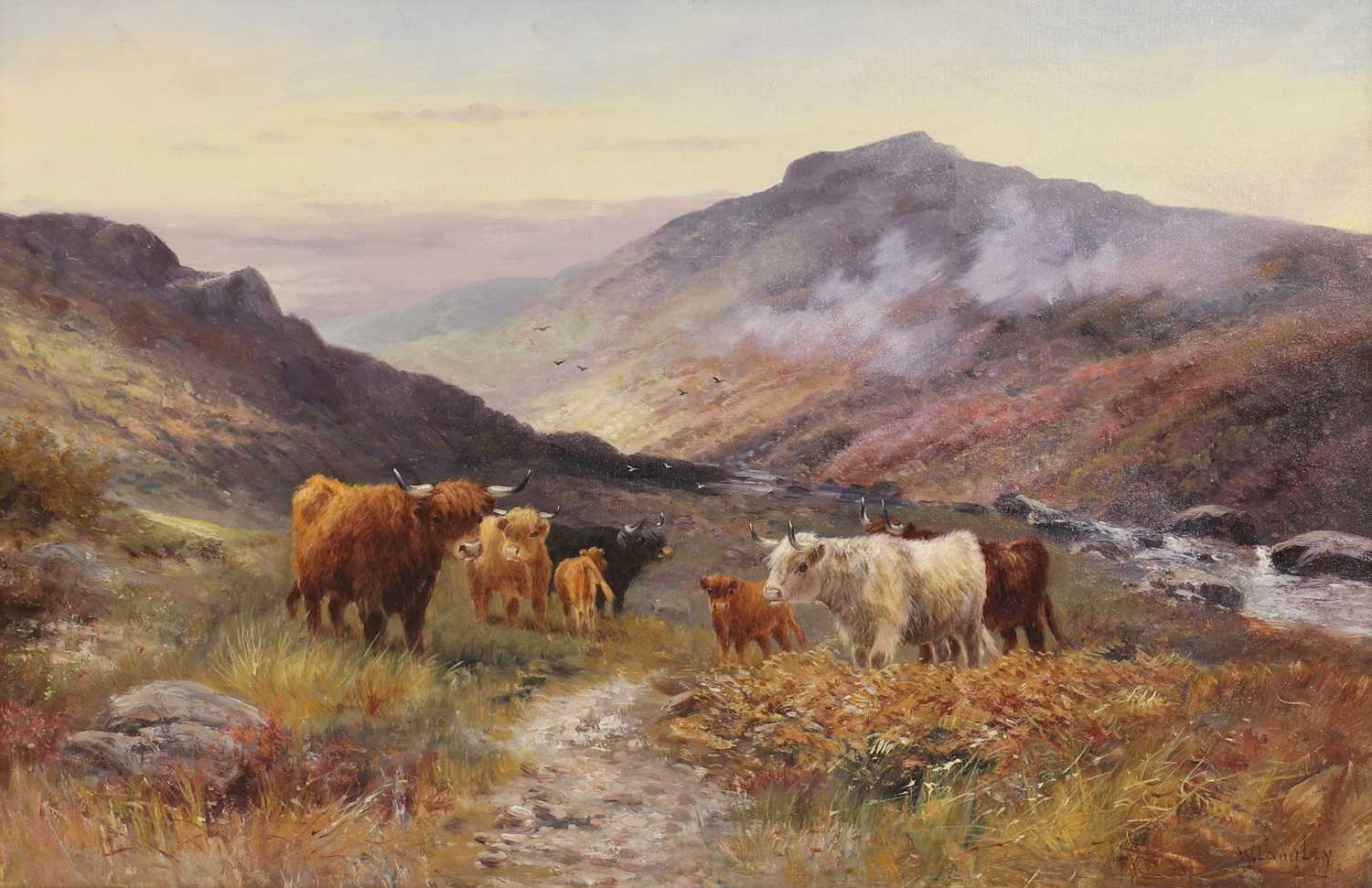 Lot 107 - William Langley (fl.1880-1920)
