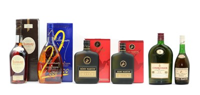 Lot 198 - A selection of Cognacs