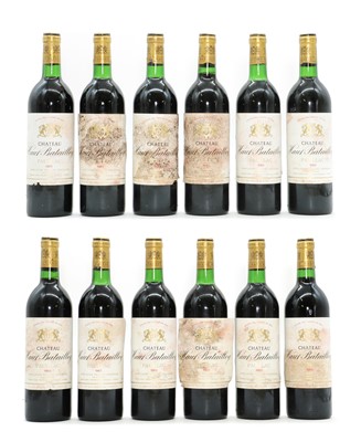 Lot 70 - Chateau Haut-Batailley, Pauillac, 1983 (12, OWC)