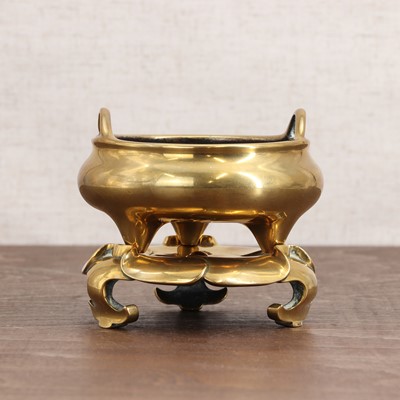 Lot 205 - A Chinese bronze incense burner