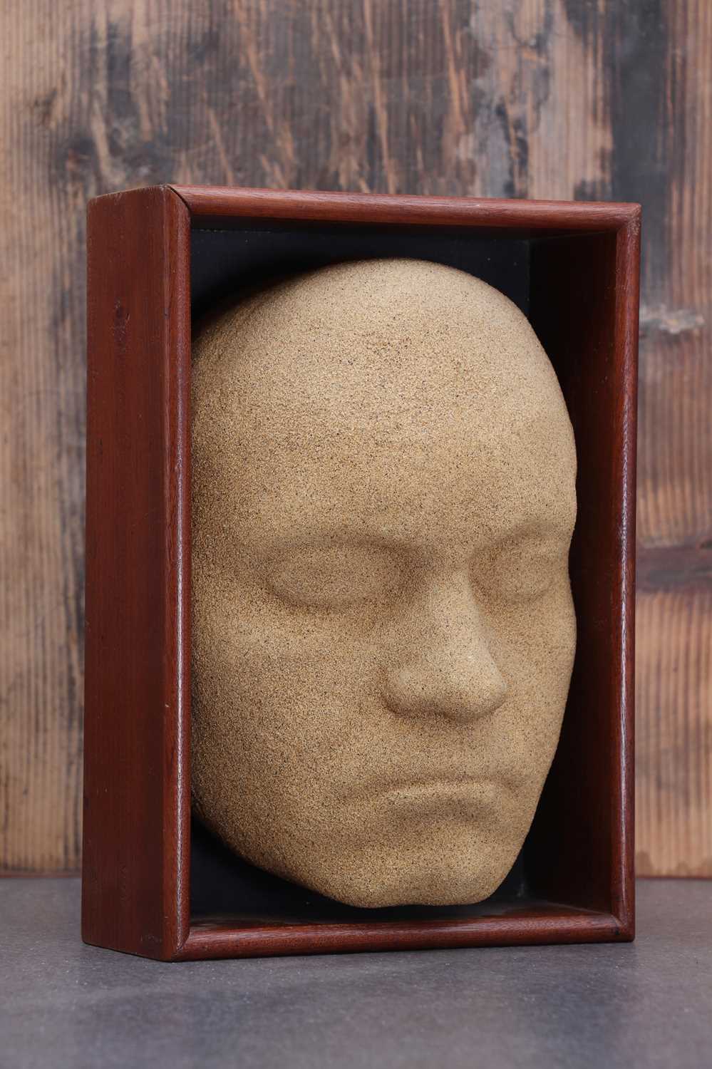 Lot 400 - A painted composite death mask