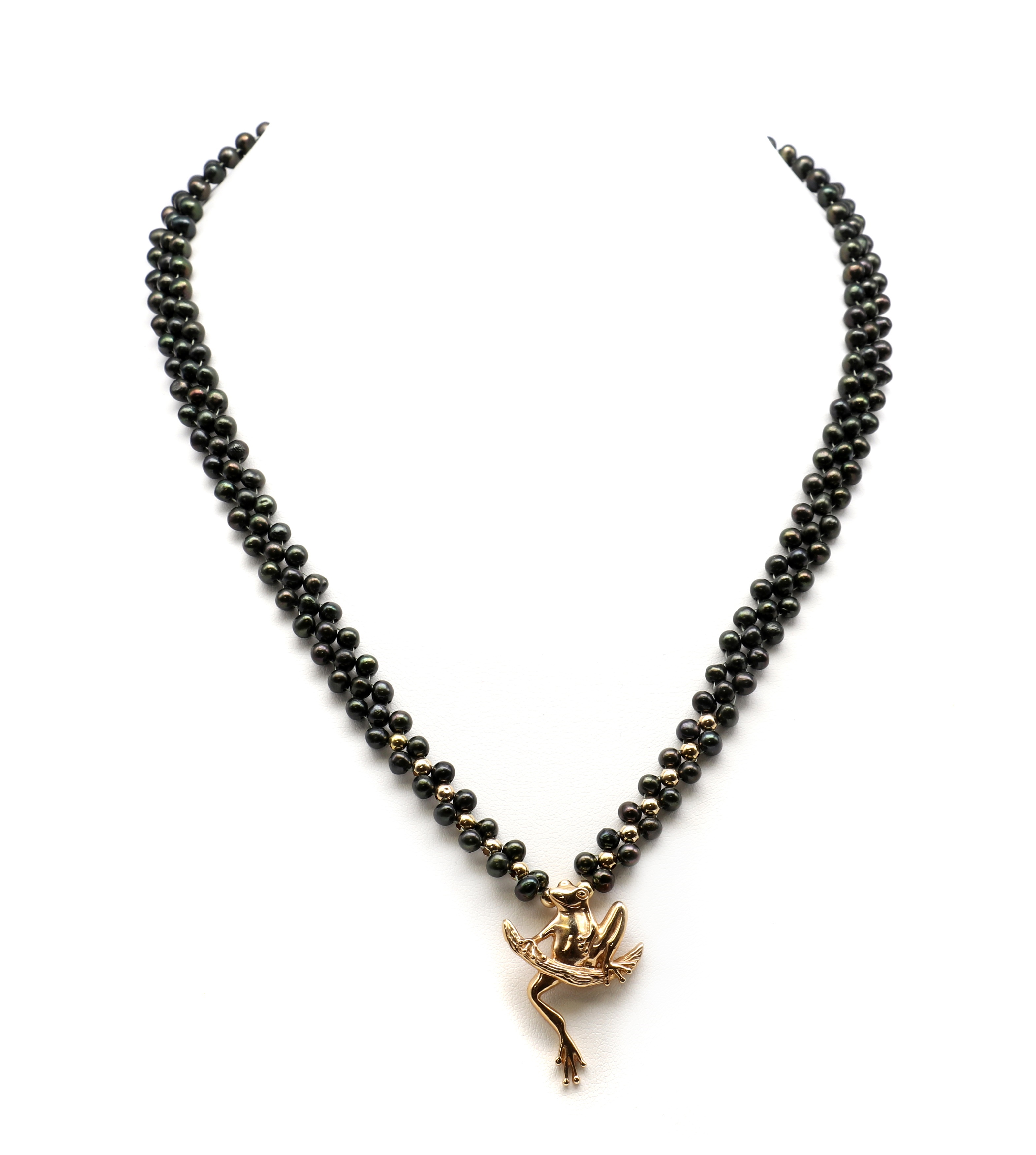 Lot 167 A collection of bead necklaces,