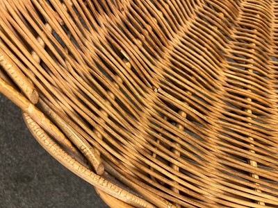 Lot 271 - A 'C8' wicker cone chair